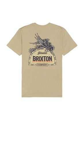 Raven Tailored Tee in Brown. - size L (also in M, S, XL/1X) - Brixton - Modalova