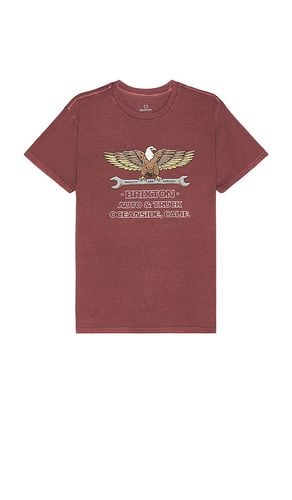 Repair Tee in Burgundy. - size L (also in M, S, XL/1X) - Brixton - Modalova