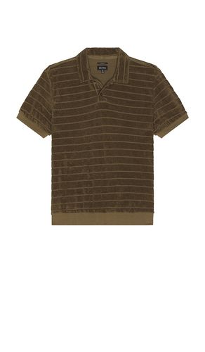 Weekend Polo Shirt in Olive. - size S (also in XL/1X) - Brixton - Modalova