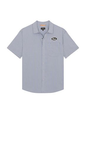 Builders Auto Short Sleeve Shirt in Blue. - size L (also in M, S, XL/1X) - Brixton - Modalova