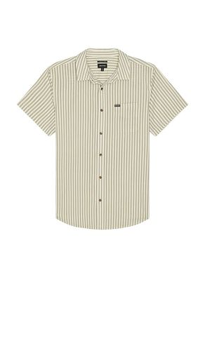 Charter Print Short Sleeve Shirt in White. - size L (also in M, S, XL/1X) - Brixton - Modalova