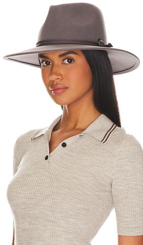 Sombrero plegable de fieltro joanna felt en color gris talla L en - Grey. Talla L (también en XS) - Brixton - Modalova