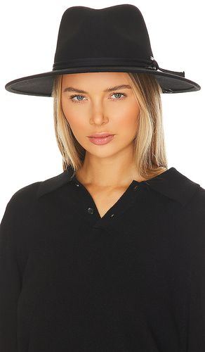 Sombrero plegable de fieltro joanna en color talla L en - Black. Talla L (también en M, S, XL, XS) - Brixton - Modalova