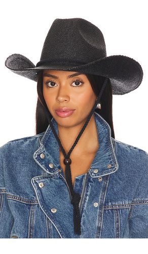 Sombrero de cowboy de paja austin en color talla M/L en - Black. Talla M/L (también en XS/S) - Brixton - Modalova