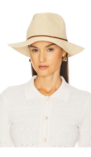 Wesley straw packable fedora en color beige talla L en - Beige. Talla L (también en M, S, XL, XS) - Brixton - Modalova