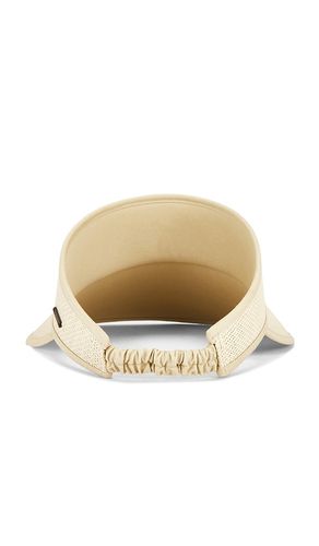 Brixton Newport Straw Visor in Tan - Brixton - Modalova