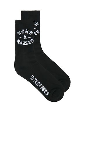 Toes Down Rocker Socks in - Born x Raised - Modalova