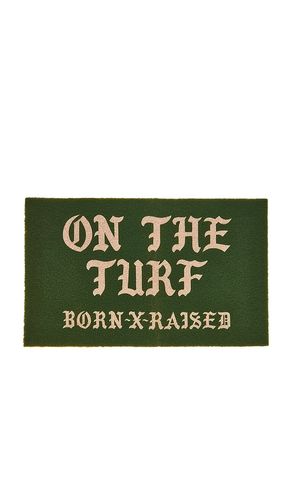 On The Turf Doormat in - Born x Raised - Modalova