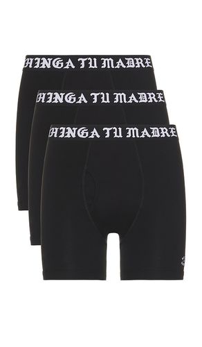 Chinga Tu Madre Boxer Briefs 3 Pack in . - size S (also in M, L, XL/1X) - Born x Raised - Modalova