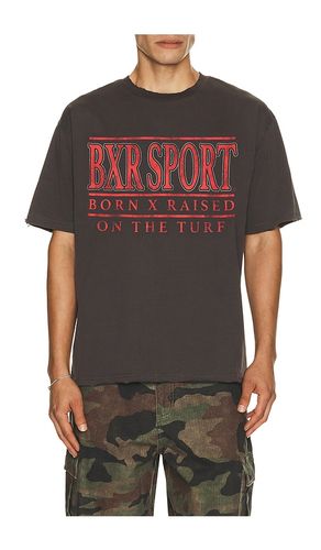 University Tee in Black. - size L (also in M, S, XL/1X) - Born x Raised - Modalova
