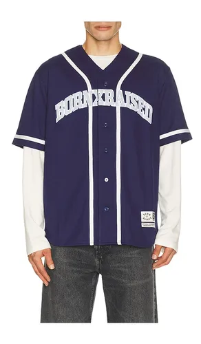 Bxr Sport Arch Baseball Jersey in . Size L. Also in M, S, XL/1X - Born x Raised - Modalova