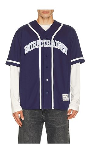 Bxr Sport Arch Baseball Jersey in . Taglia S. Also in M, L, XL/1X - Born x Raised - Modalova