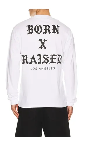 Kitty Long Sleeve Tee in . Taglia L. Also in S - Born x Raised - Modalova