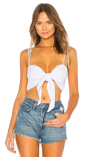 Emelia Tie Bra Top in . - size L (also in XL, XS) - superdown - Modalova