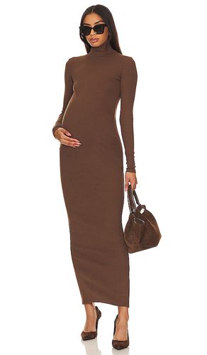 Long Sleeve Rib Maternity Dress in . - size XL (also in S) - BUMPSUIT - Modalova