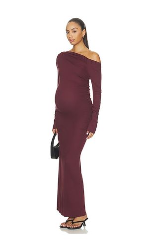 LANGARM-MAXIKLEID SOFT RIB RUCHED MAXI DRESS in . Größe L. Also in S, XS - BUMPSUIT - Modalova