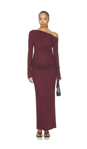 Soft Rib Draped Maxi Dress in . - size L (also in XS) - BUMPSUIT - Modalova