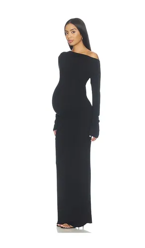 Soft Rib Draped Maxi Dress in . Size L. Also in M, XL - BUMPSUIT - Modalova