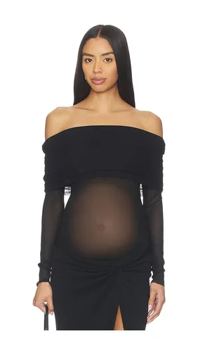 Off The Shoulder Soft Mesh Top in . - size S (also in M, L) - BUMPSUIT - Modalova