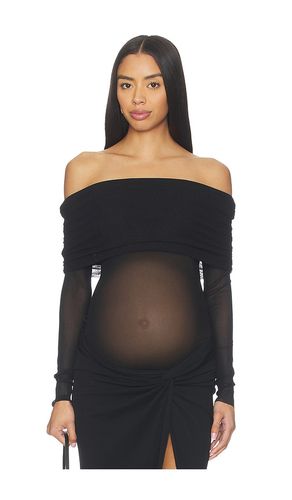 Off The Shoulder Soft Mesh Top in . Taglia L. Also in M, S, XL - BUMPSUIT - Modalova