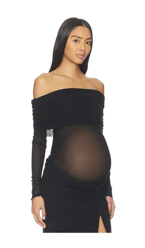 Off The Shoulder Soft Mesh Top in . - size L (also in M, S, XL) - BUMPSUIT - Modalova