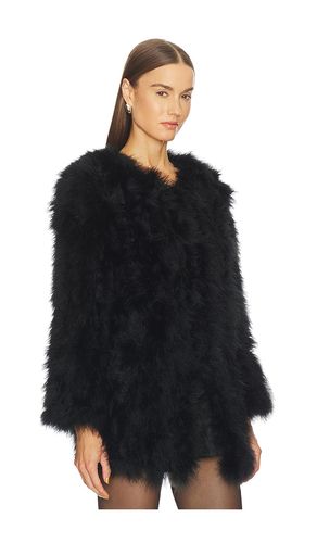 Monroe Feather Coat in . Size M. Also in S, XS - Bubish - Modalova