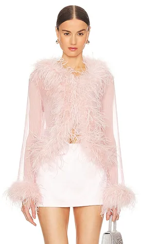 Gigi Feather Blouse in . Size 10/M. Also in 12/L, 6/XS - Bubish - Modalova