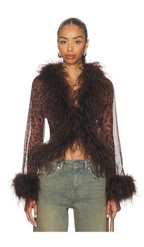 BLUSE GIGI SHEER FEATHER in . Größe M. Also in S, XS - Bubish - Modalova