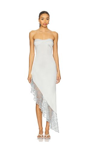 Lace Orchid Dress in Slate. - size L (also in M, S, XS) - BUCI - Modalova