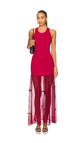 Metis Tank Dress in Red. - size L (also in M, S, XS) - BUCI - Modalova