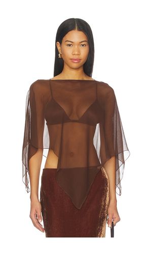 BUCI Honeycrisp Poncho in Brown - BUCI - Modalova