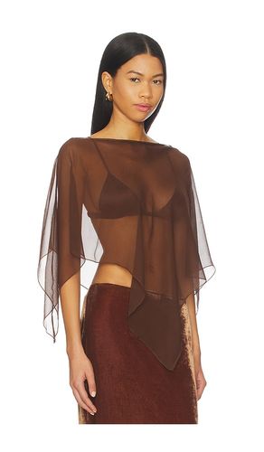 BUCI Honeycrisp Poncho in Brown - BUCI - Modalova