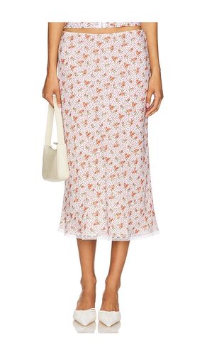 The Roxy Skirt in Red,Ivory. - size M (also in S, XS) - Bella Venice - Modalova