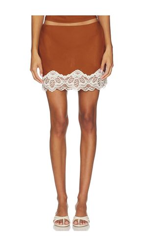 The Sienna Slip Skirt in Burnt Orange. - size L (also in M, S) - Bella Venice - Modalova