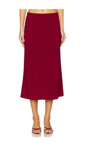 Jessie Slip Skirt in Burgundy. - size L (also in M, S, XL, XS) - Bella Venice - Modalova