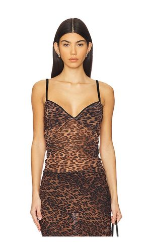 TRÄGERTOP MIT MESH-EINSATZ GIGI in . Größe L. Also in M, S, XL, XS - Bella Venice - Modalova