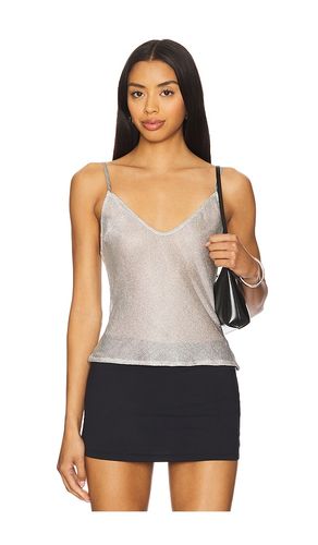 The Jackie Top in Metallic , grey. - size L (also in M) - Bella Venice - Modalova