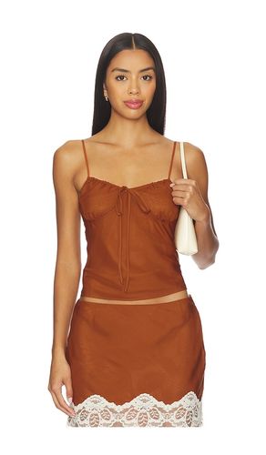 The Josephine Top in Burnt Orange. - size L (also in M, S, XS) - Bella Venice - Modalova