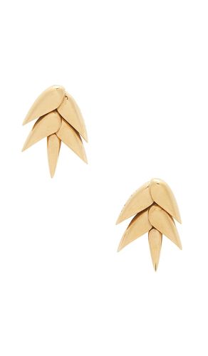Pendientes en color oro metálico talla all - Bevza - Modalova