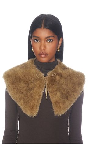 Pañuelo cowilla en color bronce talla all - By Malene Birger - Modalova