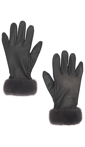 Genna Gloves in Grey. - size L (also in M, S) - By Malene Birger - Modalova