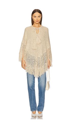 Gintana Poncho in Cream. - size L/XL (also in S/M) - By Malene Birger - Modalova