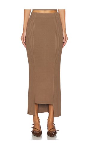 Merine Skirt in Brown. - size L (also in M, S, XS) - By Malene Birger - Modalova