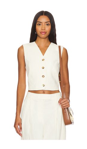 Blaire Vest in White. - size 34 (also in 36, 38, 40) - By Malene Birger - Modalova