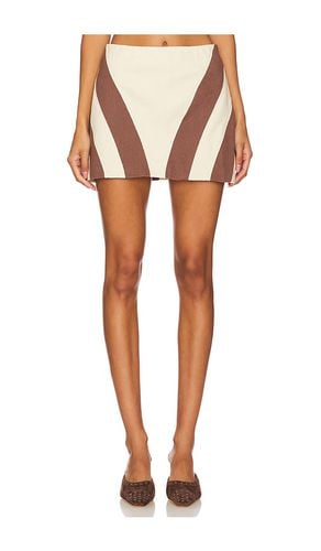 Leilani Mini Skirt in Beige. - size L (also in M, S, XL, XS) - BY.DYLN - Modalova