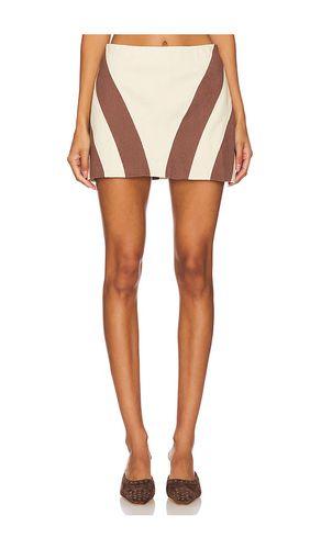 Leilani Mini Skirt in Beige. - size M (also in S, XL, XS) - BY.DYLN - Modalova