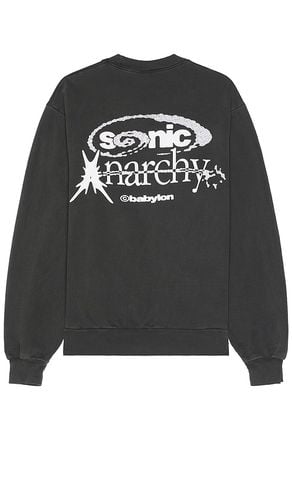 Sonic Anarchy Crewneck Sweatshirt in Black. - size L (also in S) - Babylon - Modalova