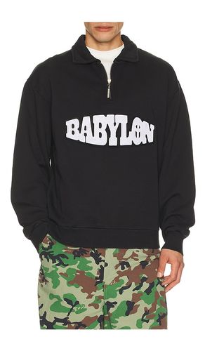 Half Zip Pullover Sweater in . Taglia M. Also in L, XL/1X - Babylon - Modalova