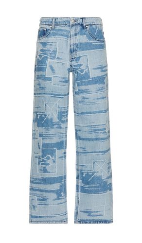 Pocket Laser Printed Patched Pants in Blue. - size 29 (also in 30, 31) - Babylon - Modalova