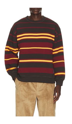 Sweatstriped Crew Neck Sweatshirt in . Size L. Also in M, S, XL/1X, XXL/2X - By Parra - Modalova